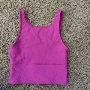 lululemon athletica Vibrant Pink Tank Top